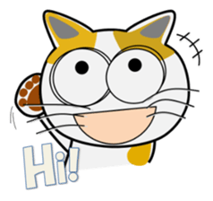 Mi-ke cat Mimi sticker #5625329