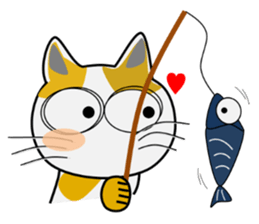 Mi-ke cat Mimi sticker #5625339