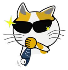 Mi-ke cat Mimi sticker #5625345