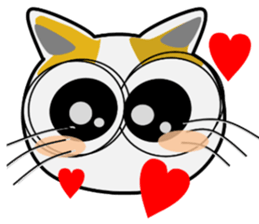 Mi-ke cat Mimi sticker #5625352