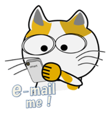 Mi-ke cat Mimi sticker #5625354