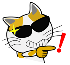 Mi-ke cat Mimi sticker #5625360