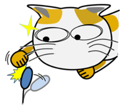 Mi-ke cat Mimi sticker #5625362