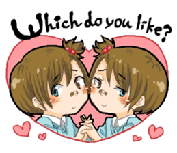 Male high school student and teachers sticker #5625654