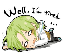 Male high school student and teachers sticker #5625680