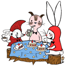 minty friends3 sticker #5625722