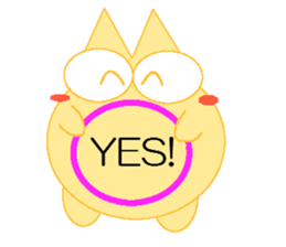 color color cat sticker #5625885