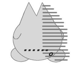 color color cat sticker #5625899