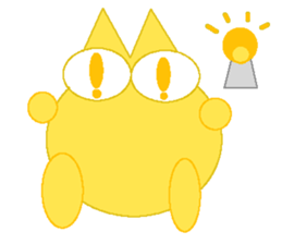 color color cat sticker #5625907