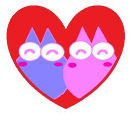 color color cat sticker #5625918