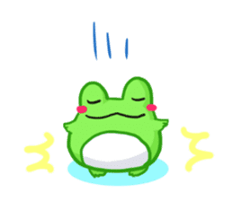 Yan's Frog5(English version) sticker #5626084