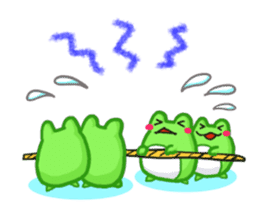Yan's Frog5(English version) sticker #5626104