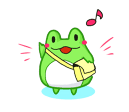 Yan's Frog5(English version) sticker #5626117