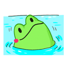 Yan's Frog5(English version) sticker #5626122