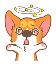 Corgi Pon Pon(Chinese) sticker #5626414