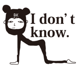 Magic word of BK(English ver.) sticker #5626494