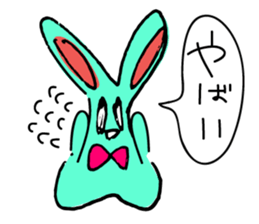 Today's Lapin 3 -conversation- sticker #5626690