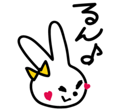 Today's Lapin 3 -conversation- sticker #5626701