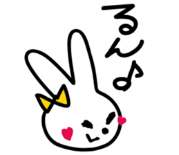 Today's Lapin 3 -conversation- sticker #5626701