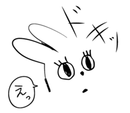 Today's Lapin 3 -conversation- sticker #5626702