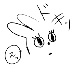 Today's Lapin 3 -conversation- sticker #5626702