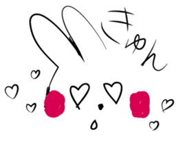 Today's Lapin 3 -conversation- sticker #5626703