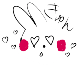 Today's Lapin 3 -conversation- sticker #5626703