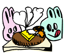 Today's Lapin 3 -conversation- sticker #5626717
