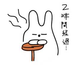 Today's Lapin 3 -conversation- sticker #5626722