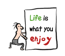 feel depressed human (English) sticker #5626941