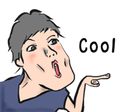 feel depressed human (English) sticker #5626950