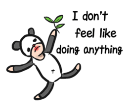 feel depressed human (English) sticker #5626957