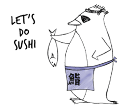 Mr.Cool Penguin, MARCO sticker #5627332