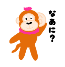 Monkey's conversation sticker #5627421