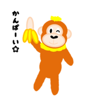 Monkey's conversation sticker #5627435