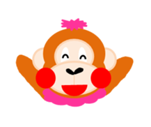 Monkey's conversation sticker #5627443