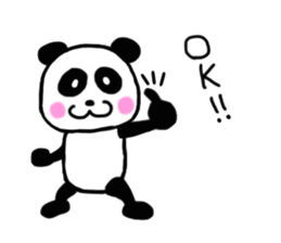 Choi Uza Panda sticker #5627526