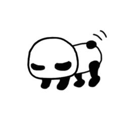 Choi Uza Panda sticker #5627528