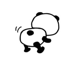 Choi Uza Panda sticker #5627529