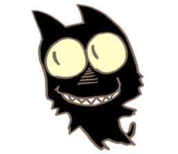 The Guillotine Cat sticker #5627604