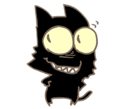 The Guillotine Cat sticker #5627605