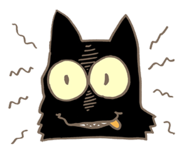 The Guillotine Cat sticker #5627624