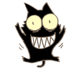 The Guillotine Cat sticker #5627636