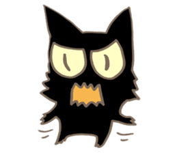 The Guillotine Cat sticker #5627643