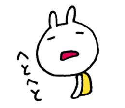 Basketball rabbits sticker #5628283