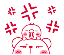 bear heart 25 sticker #5628526