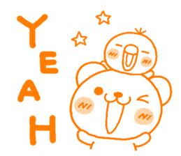 bear heart 25 sticker #5628531