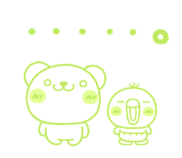 bear heart 25 sticker #5628538