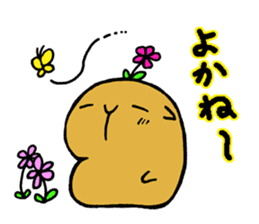 Nagasaki dialect of the capybara -part3- sticker #5629124