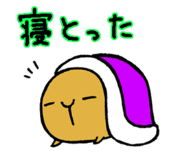 Nagasaki dialect of the capybara -part3- sticker #5629131